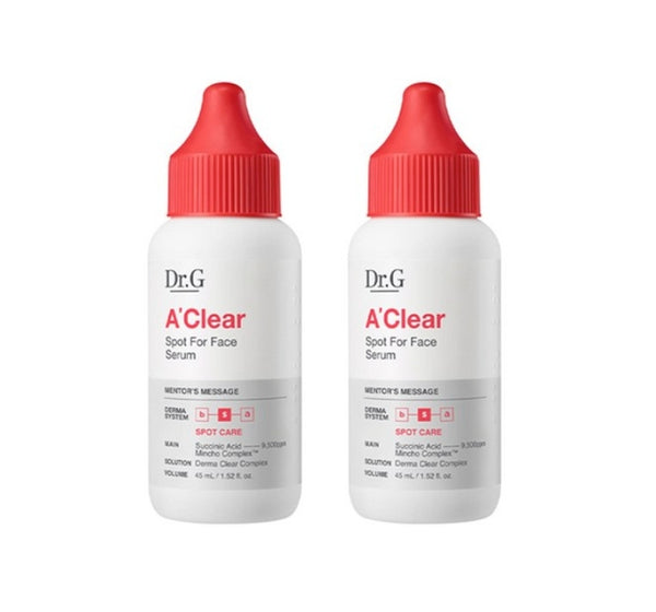 2 x Dr.G A'clear Spot For Face Serum 45ml from Korea by Dr.G