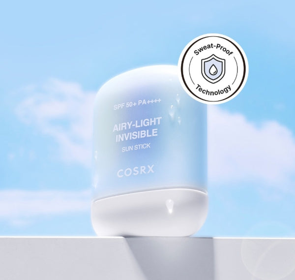 COSRX Airy-Light Invisible Sun Stick 19g SPF50+ PA++++ from Korea by COSRX