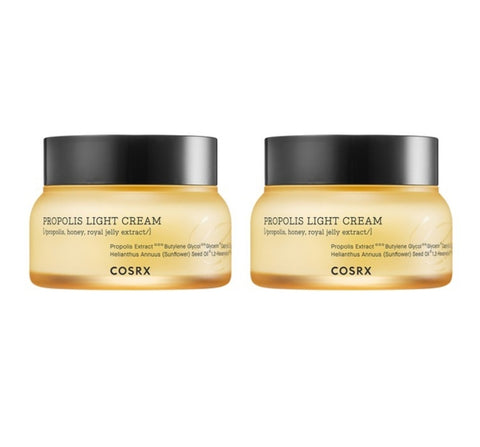 2 x COSRX Full Fit Propolis Light Cream 65ml from Korea