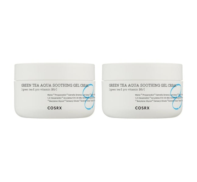 2 x COSRX Hydrium Green Tea Aqua Soothing Gel Cream 50ml from Korea by COSRX