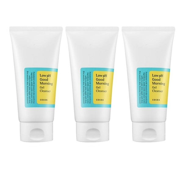 3 x COSRX Low pH Good Morning Gel Cleanser 150ml from Korea by COSRX