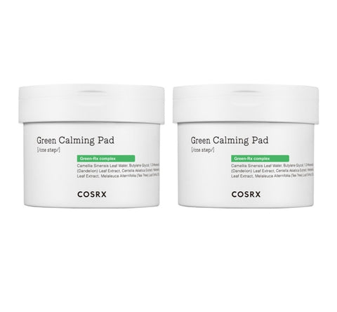 2 x COSRX One Step Green Calming Pad 70 Pads from Korea