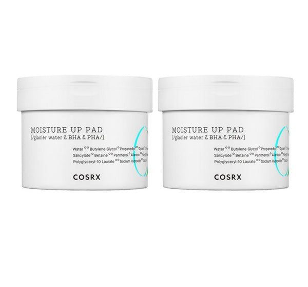 2 x COSRX One Step Moisture Up Pad 70 Pads from Korea