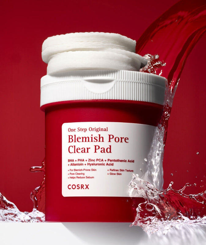 2 x COSRX One Step Original Blemish Pore Clear Pad, 100 Pads  from Korea