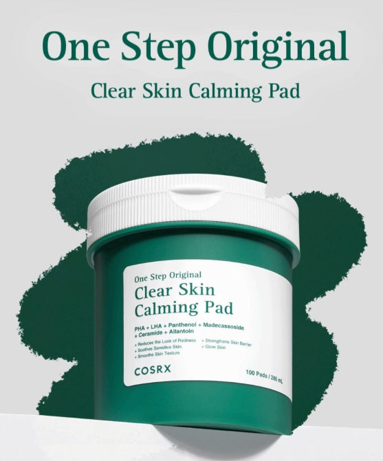 2 x COSRX One Step Original Clear Skin Calming Pad, 100 Pads  from Korea