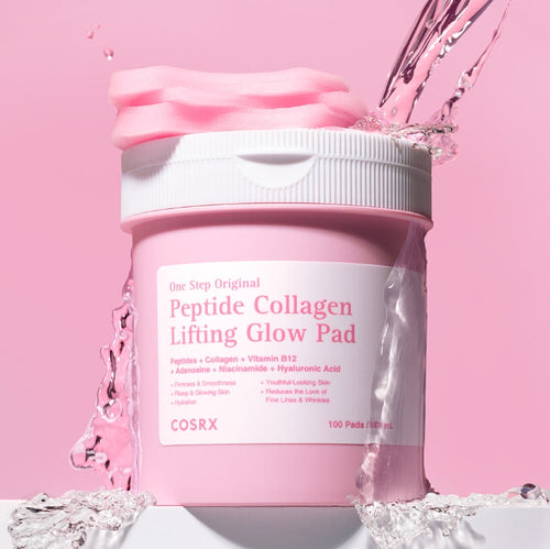 2 x COSRX One Step Original Peptide Collagen Lifting Glow Pad, 100 Pads  from Korea