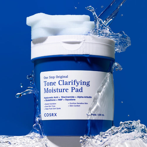 2 x COSRX One Step Original Tone Clarifying Moisture Pad, 100 Pads  from Korea