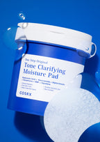 2 x COSRX One Step Original Tone Clarifying Moisture Pad, 100 Pads from Korea