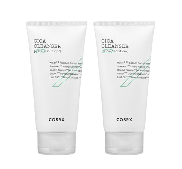 2 x COSRX Pure Fit Cica Cleansing Foam 150ml from Korea