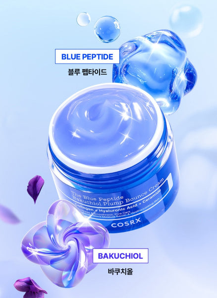 COSRX The Blue Peptide Bakuchiol Plump Bounce Cream 50ml from Korea