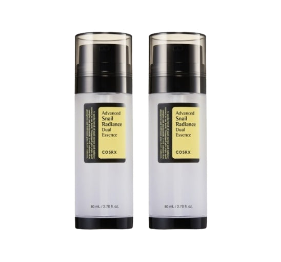 2 X COSRX Advanced Snail Radiance Dual Essence 80ml from Korea by COSRX