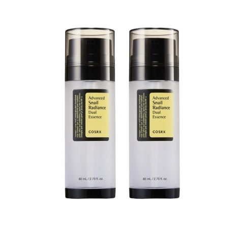 2 X COSRX Advanced Snail Radiance Dual Essence 80ml from Korea by COSRX