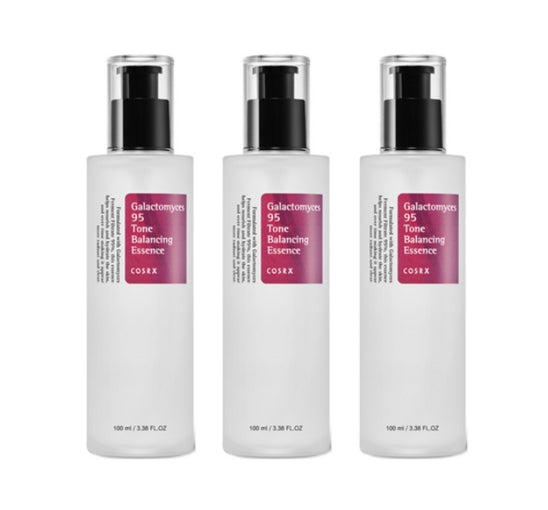 3 x COSRX Galactomyces 95 Tone Balancing Essence 100ml from Korea