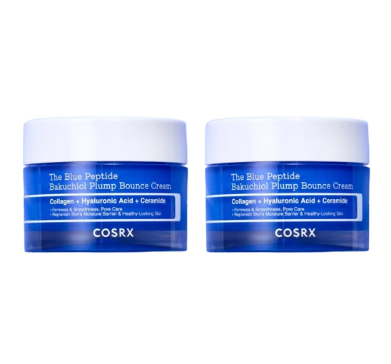 2 x COSRX The Blue Peptide Bakuchiol Plump Bounce Cream 50ml from Korea