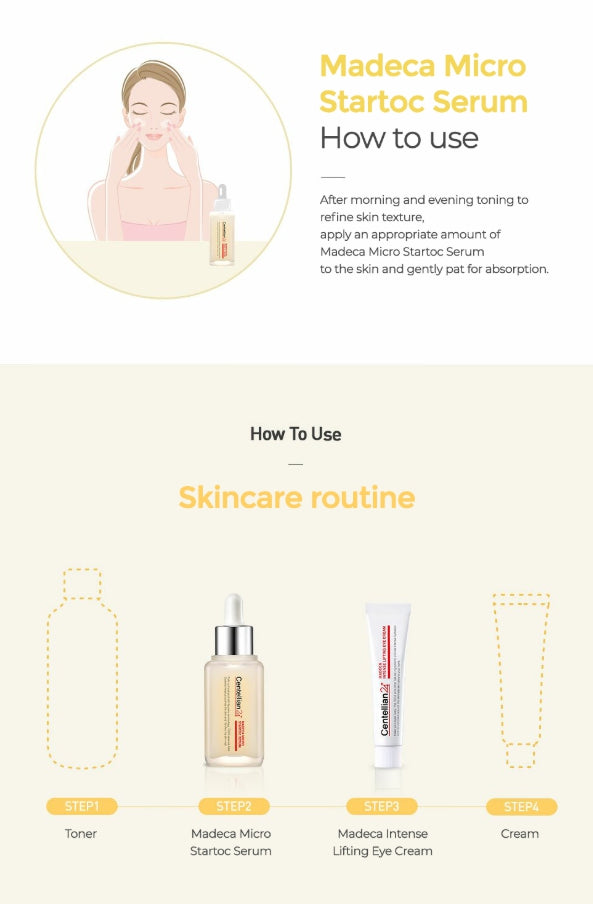 Centellian24 Madeca Micro Startoc Serum 50ml from Korea by Centellian24