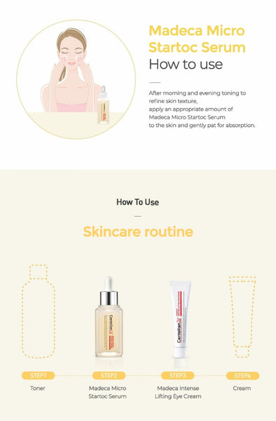 Centellian24 Madeca Micro Startoc Serum 50ml from Korea by Centellian24