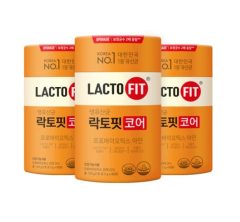 3 x ChongKunDang LACTO-FIT Probiotics Core 2g 60p from Korea