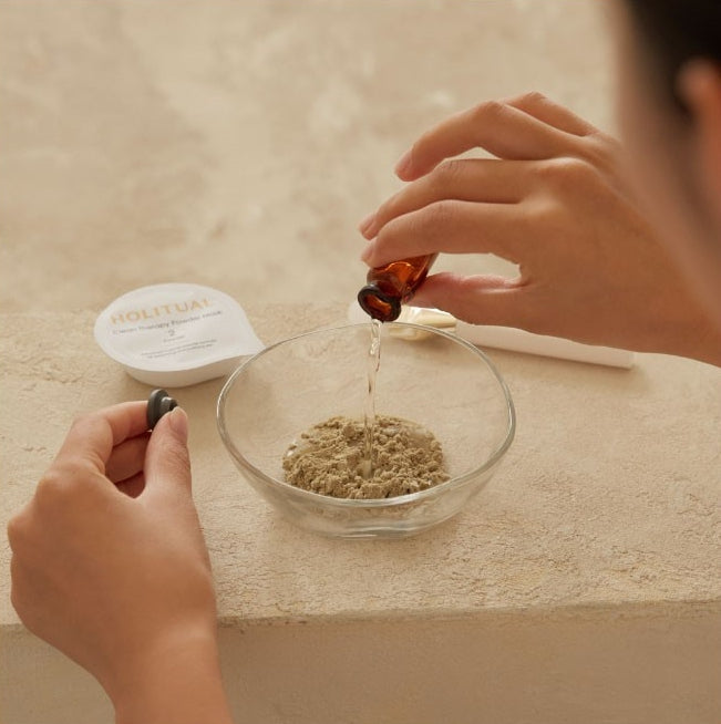 HOLITUAL Clean Therapy Powder Mask (8 pieces) from Korea by HOLITUAL