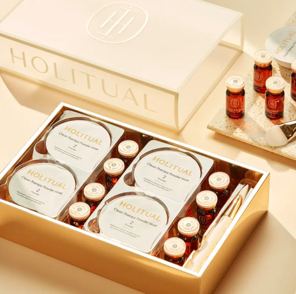 HOLITUAL Clean Therapy Powder Mask (8 pieces) from Korea by HOLITUAL