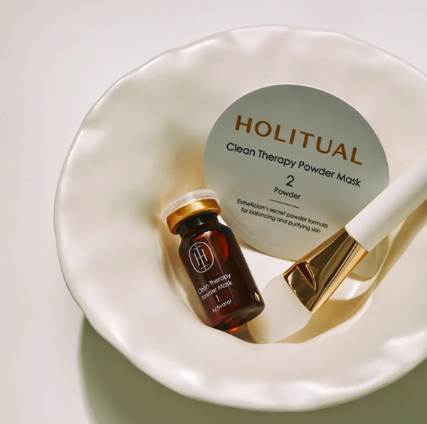 HOLITUAL Clean Therapy Powder Mask (8 pieces) from Korea by HOLITUAL