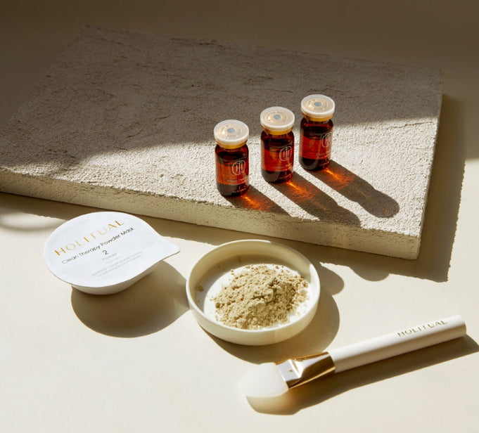 HOLITUAL Clean Therapy Powder Mask (8 pieces) from Korea by HOLITUAL