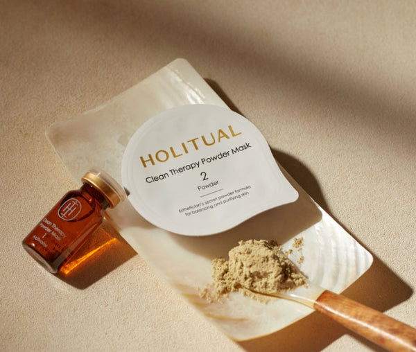 HOLITUAL Clean Therapy Powder Mask (8 pieces) from Korea by HOLITUAL
