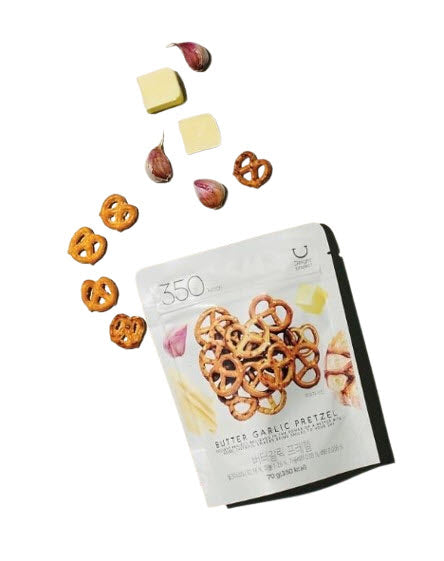 10 x DELIGHT PROJECT Butter Garlic Pretzel 70g from Korea