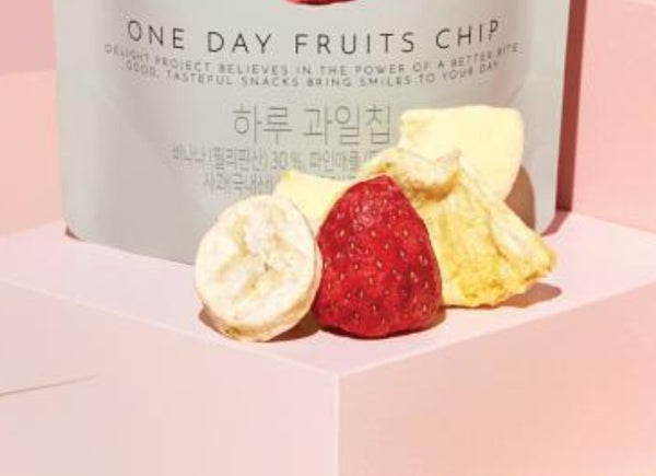 10 X DELIGHT PROJECT One Day Fruits Chip 10g from Korea