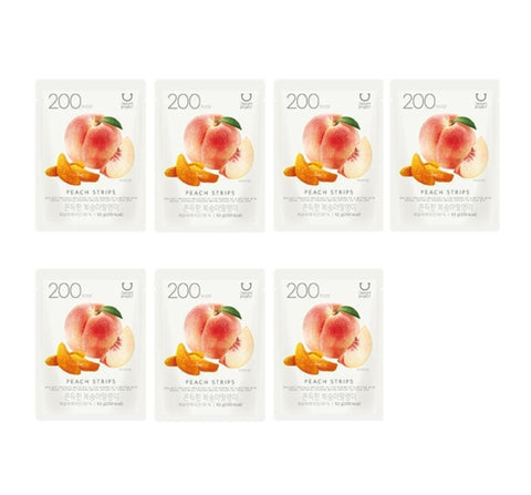 7 X DELIGHT PROJECT Peach Strips 62g from Korea