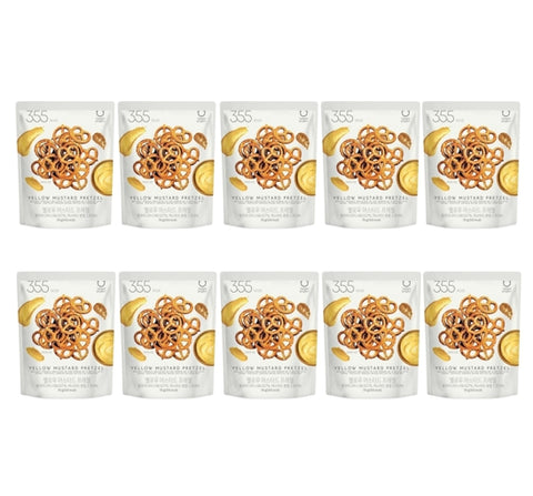 10 x DELIGHT PROJECT Yellow Mustard Pretzel 70g from Korea
