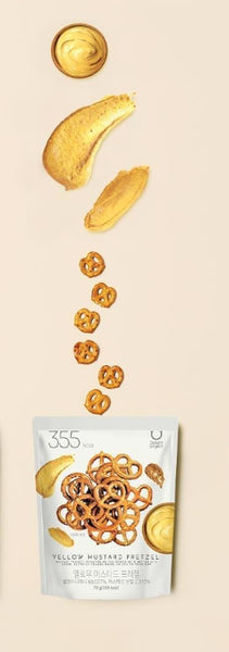 10 x DELIGHT PROJECT Yellow Mustard Pretzel 70g from Korea