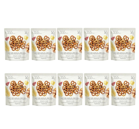 10 x DELIGHT PROJECT Butter Garlic Pretzel 70g from Korea