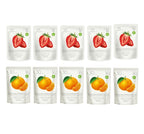 DELIGHT PROJECT Fresh Strawberry Chip 7g (5EA) +Fresh Jeju Mandarin Chip 8g (5EA) from Korea