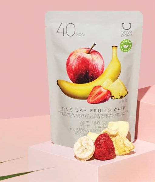 10 X DELIGHT PROJECT One Day Fruits Chip 10g from Korea