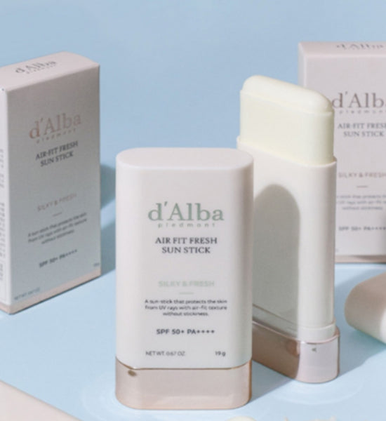 2 X D'Alba Air Fit Fresh Sun Stick 19g from Korea by d'Alba