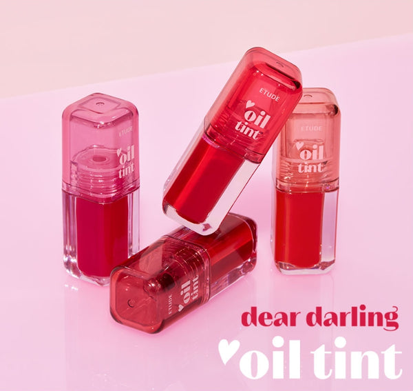 ETUDE Dear Darling Oil Tint 4.2g, 6 Colours from Korea by ETUDE
