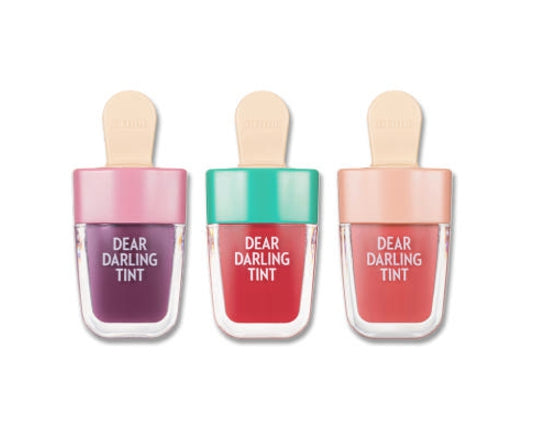 ETUDE Dear Darling Water Gel Tint (Ice Cream Tint) 4.5g, 5 Colours from Korea by ETUDE