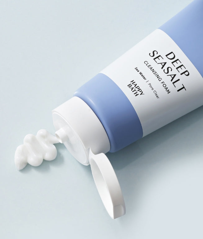 2 x HAPPY BATH Deep Seasalt Cleansing Foam 150g from Korea by HAPPY BATH