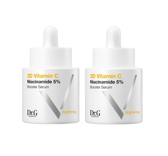 2 x Dr.G 3D Vitamin C Niacinamide 5% Brightening Booster Serum 30ml from Korea by Dr.G