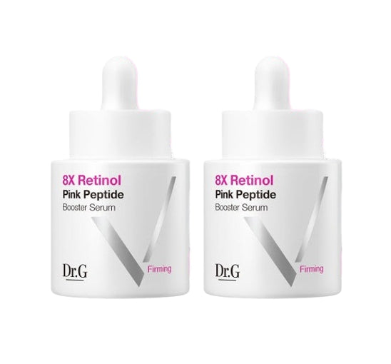 2 x Dr.G 8X Retinol Pink Peptide Booster Firming Serum 30mL by Dr.G