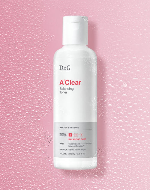 2 x Dr.G A'clear Balancing Toner 200ml from Korea