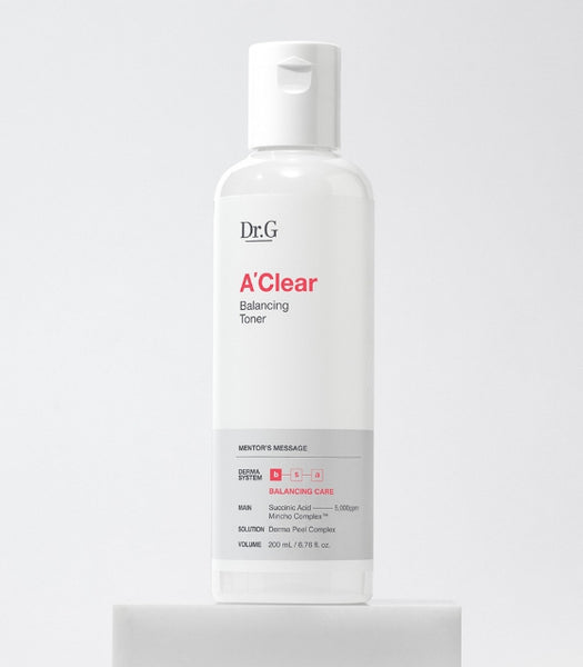 Dr.G A'clear Balancing Toner 200ml from Korea