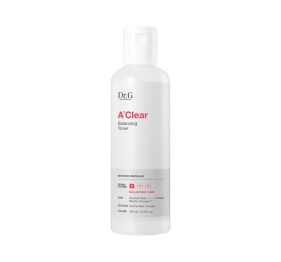 Dr.G A'clear Balancing Toner 200ml from Korea