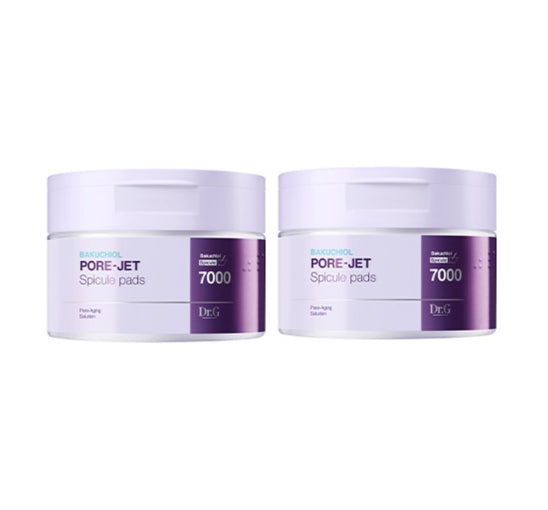 2 x Dr.G Bakuchiol Pore-Jet Spicule Pads 30 Pads from Korea by Dr.G