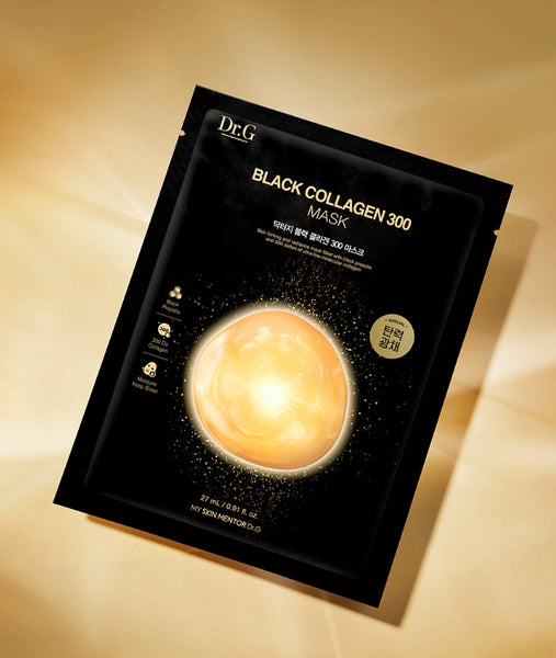 4 x Dr.G Black Collagen 300 Mask 27g from Korea by Dr.G