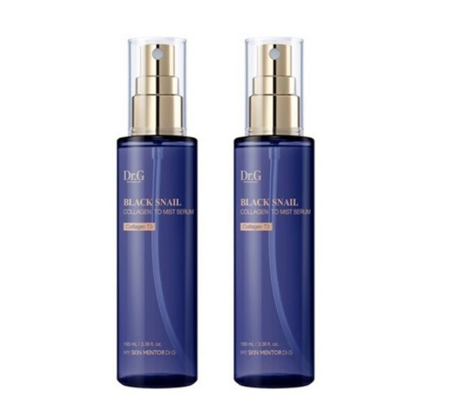 2 x Dr.G Black Snail Collagen To Mist Serum 100ml from Korea by Dr.G