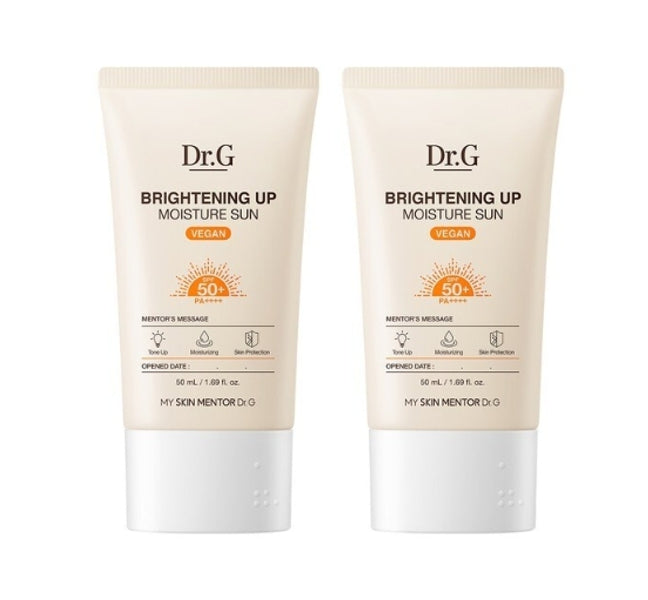 2 x Dr.G Brightening Up Moisture Sun 50ml SPF50+ PA++++ from Korea by Dr.G
