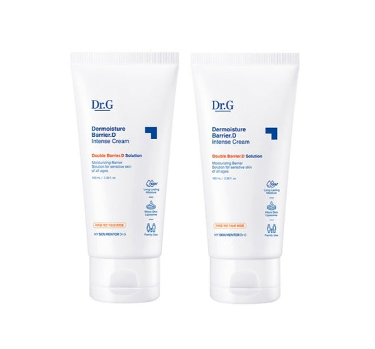 2 X Dr.G Dermoisture Barrier.D Intense Cream 100ml from Korea by Dr.G