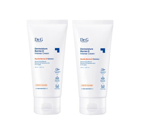 2 X Dr.G Dermoisture Barrier.D Intense Cream 100ml from Korea by Dr.G