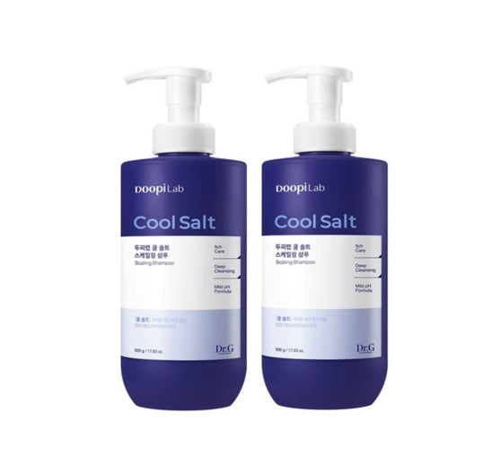 2 X Dr.G Doopi Lab Cool Salt Scaling Shampoo 500g from Korea by Dr.G